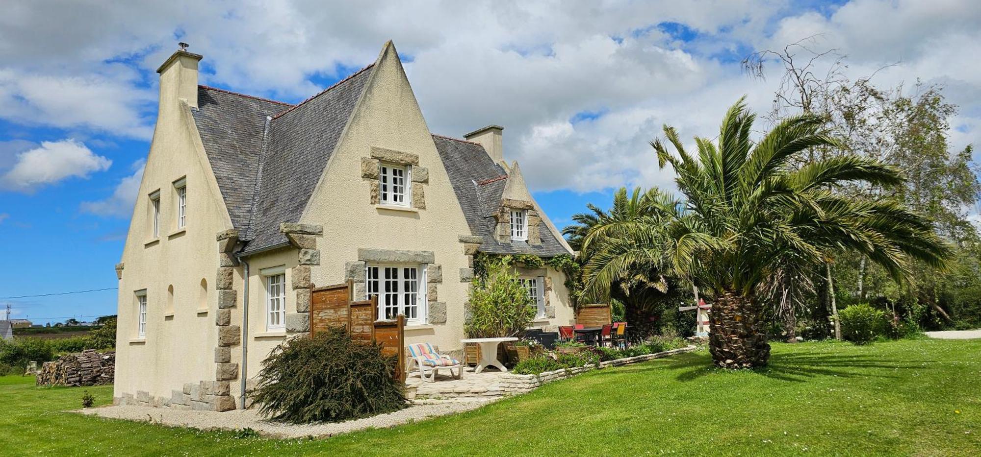 Plounévez-Lochrist Chez Renee Et Raynal B&B מראה חיצוני תמונה